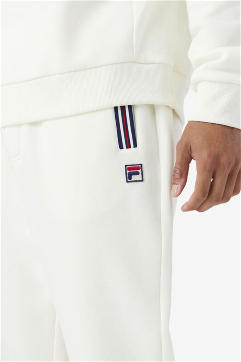 White Men's Fila Waylon Pants | Saudi Arabia-479501
