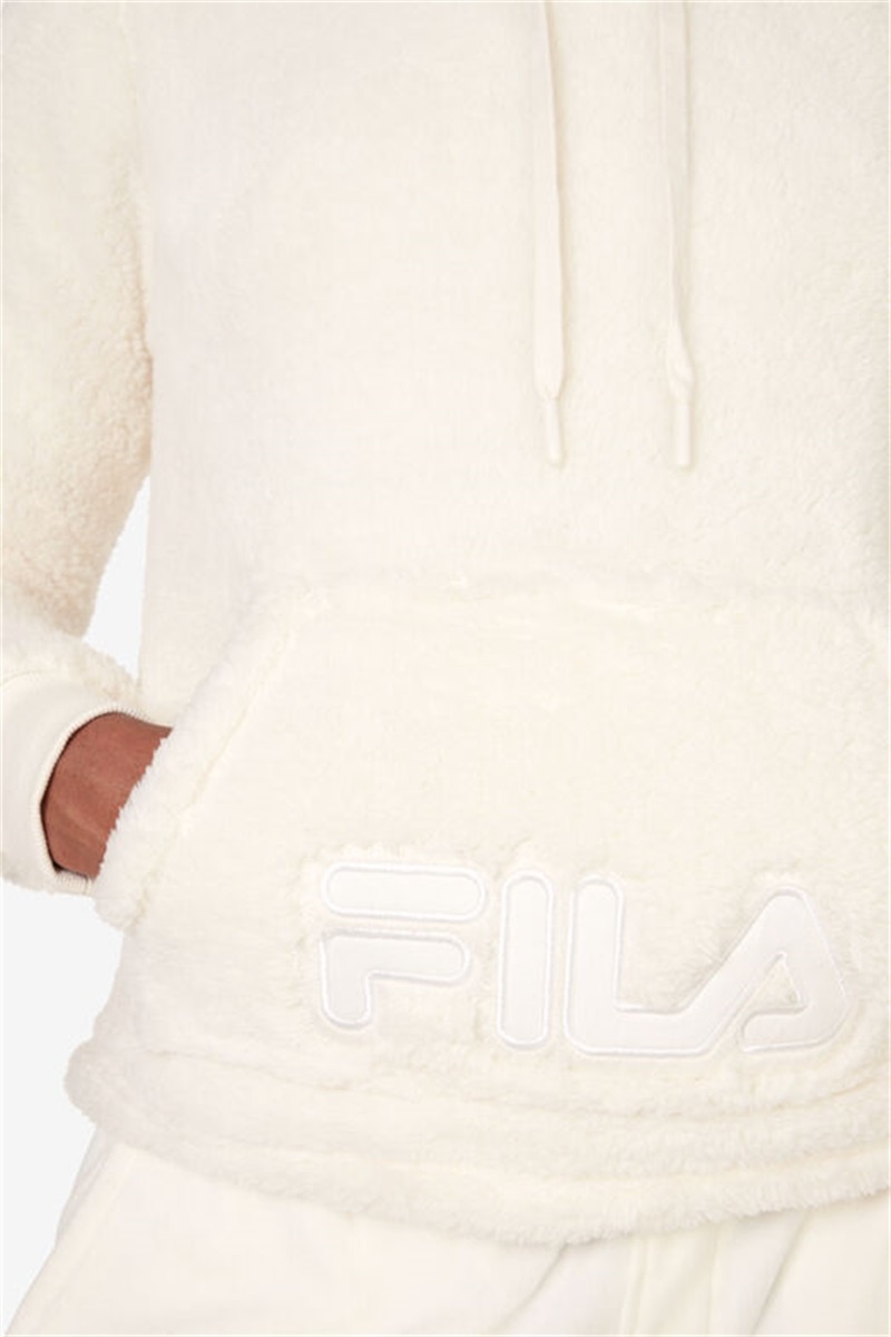 White Women's Fila Arctic Hoodie | Saudi Arabia-348502