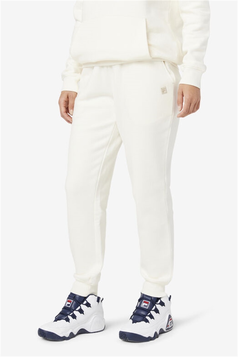 White Women's Fila Avah Joggers | Saudi Arabia-316970