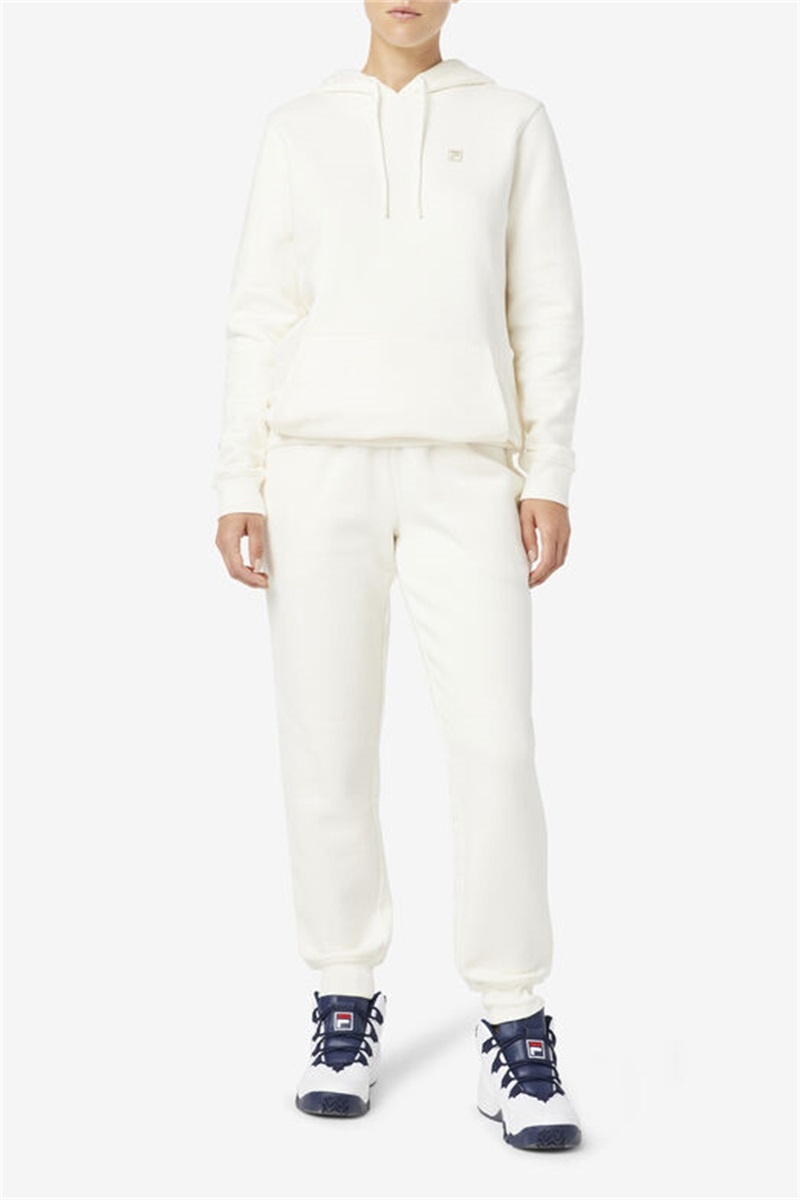 White Women's Fila Avah Joggers | Saudi Arabia-316970