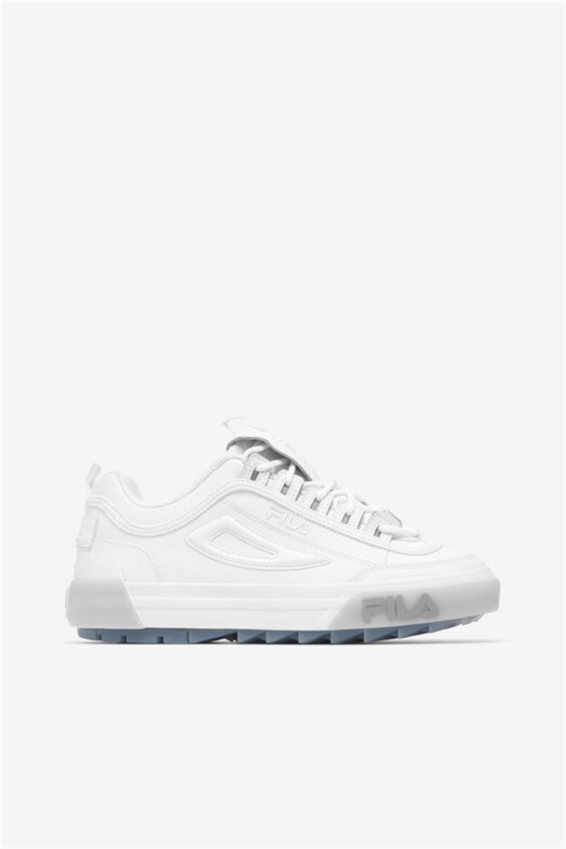 White Women\'s Fila Disruptor 2 Vulcanized Sneakers | Saudi Arabia-186524