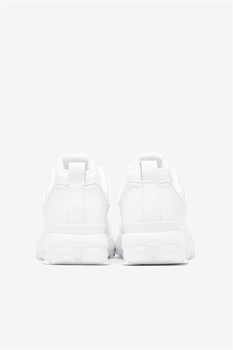 White Women's Fila Disruptor Zero Sneakers | Saudi Arabia-194587