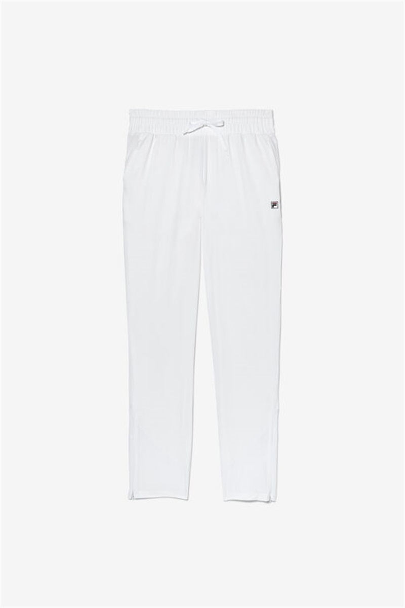 White Women\'s Fila Essentials Track Pants | Saudi Arabia-315792