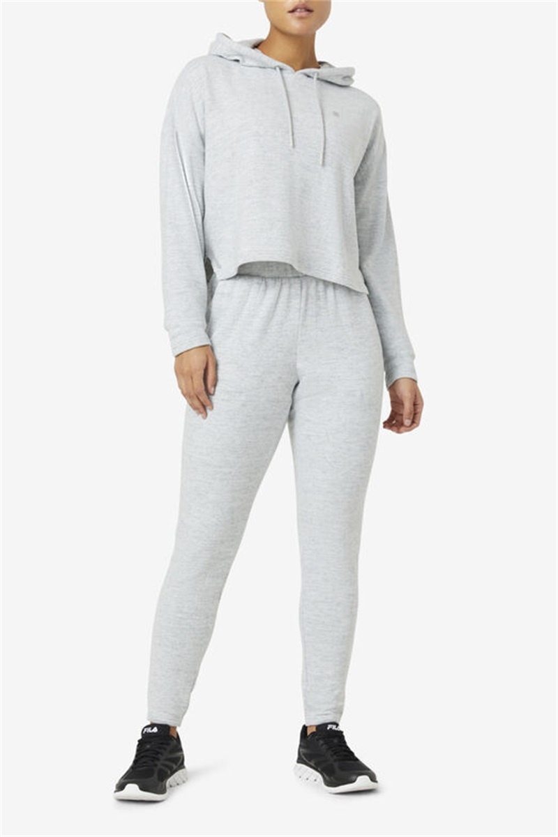 White Women's Fila Fi-Lux Joggers | Saudi Arabia-049157