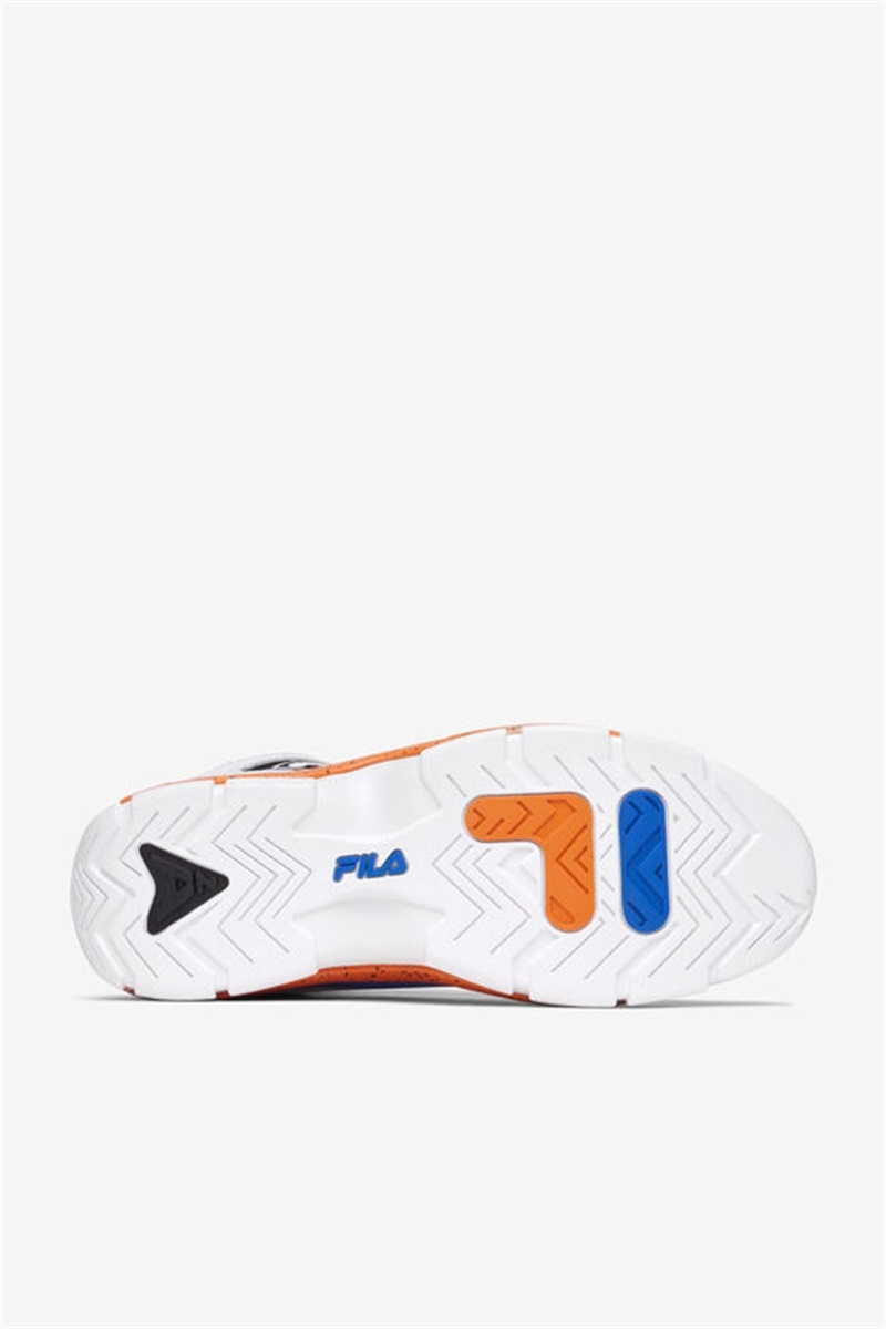 White / Black Men's Fila Grant Hill 2 Pdr Sneakers | Saudi Arabia-508269