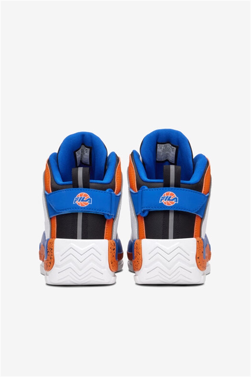 White / Black Men's Fila Grant Hill 2 Pdr Sneakers | Saudi Arabia-508269