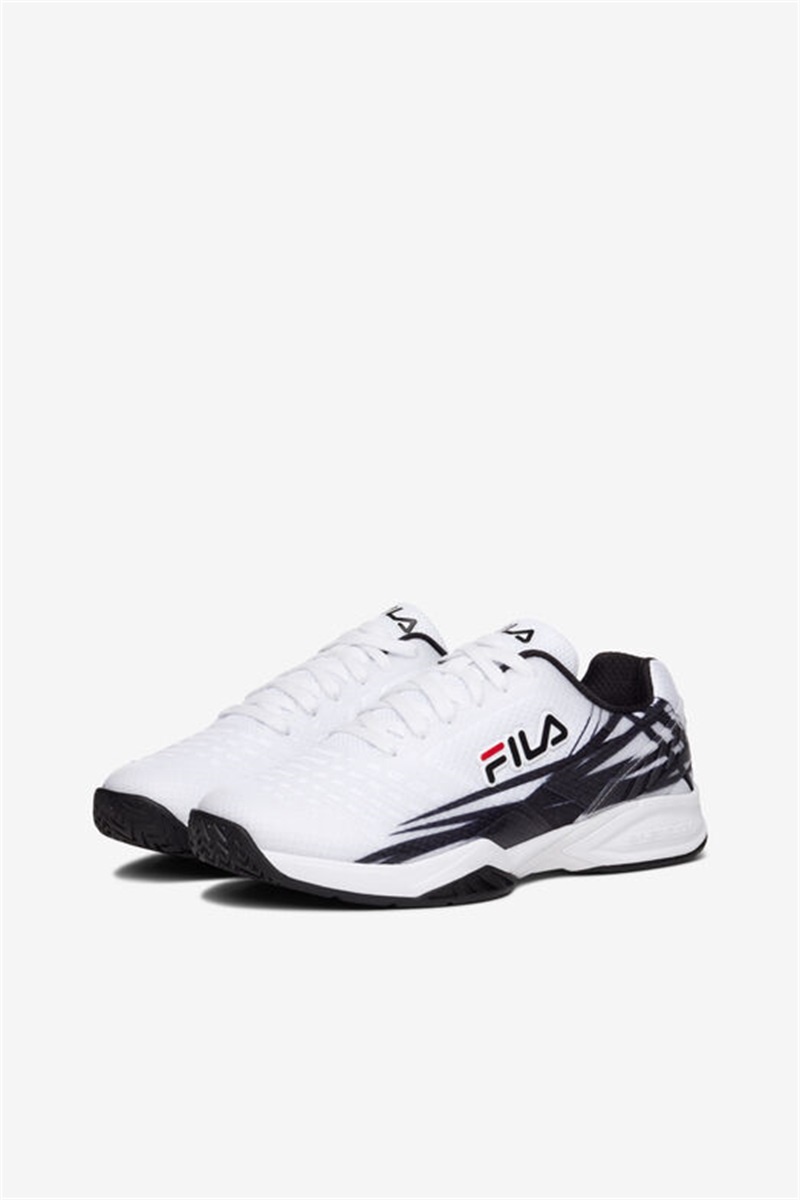 White / Black Women's Fila Axilus 2 Energized Tennis Shoes | Saudi Arabia-364870