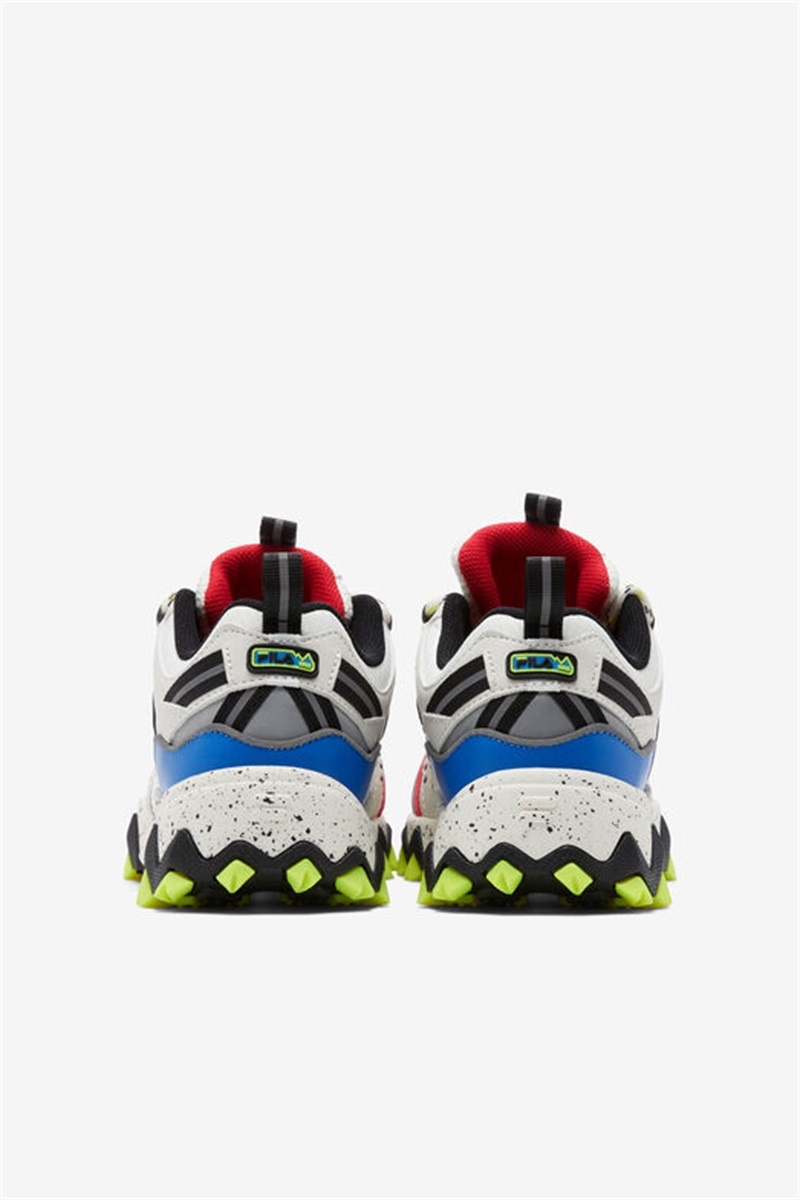 White / Black / Blue Kids' Fila Oakmont Tr Shoes | Saudi Arabia-973081