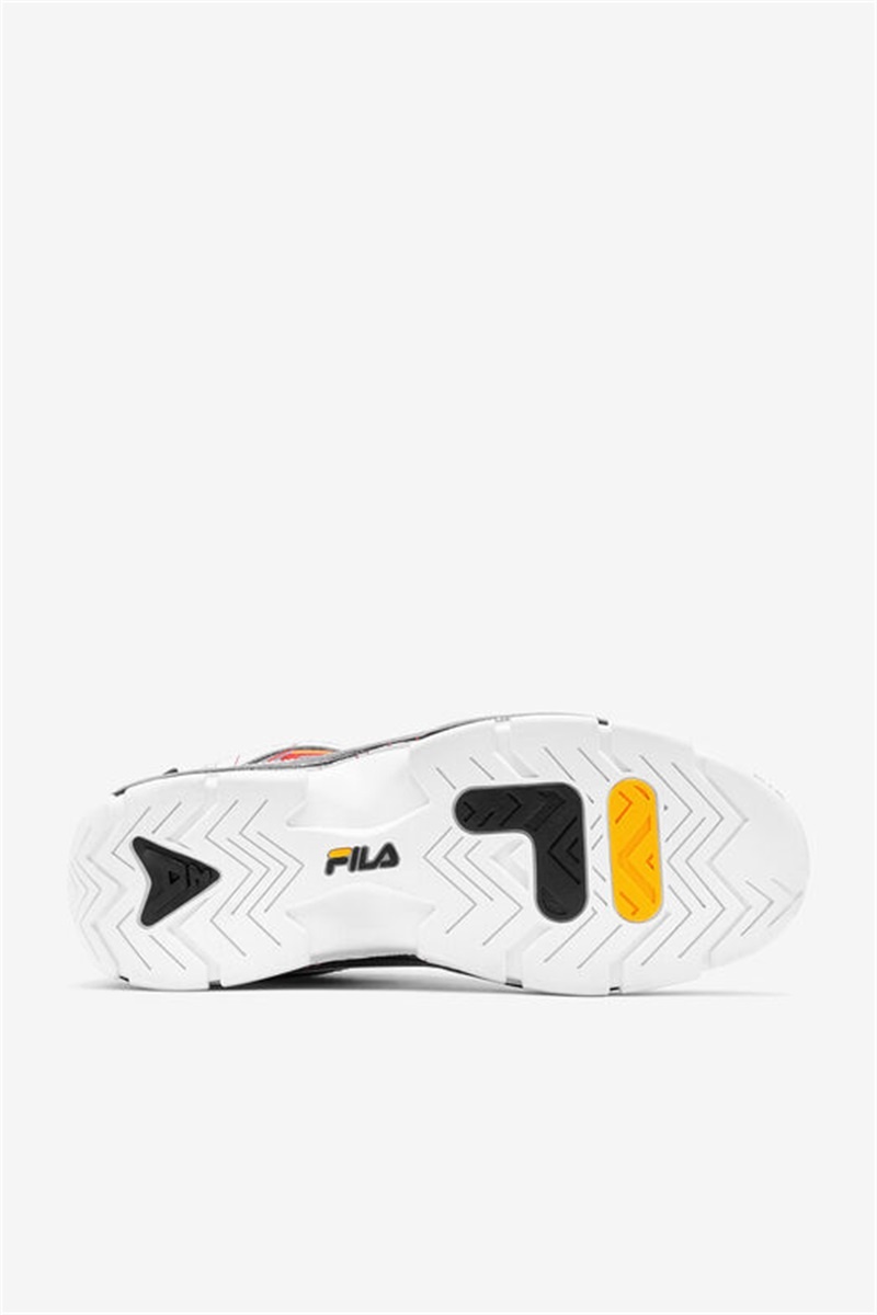 White / Black / Gold Men's Fila Grant Hill 2 Shoes | Saudi Arabia-890634