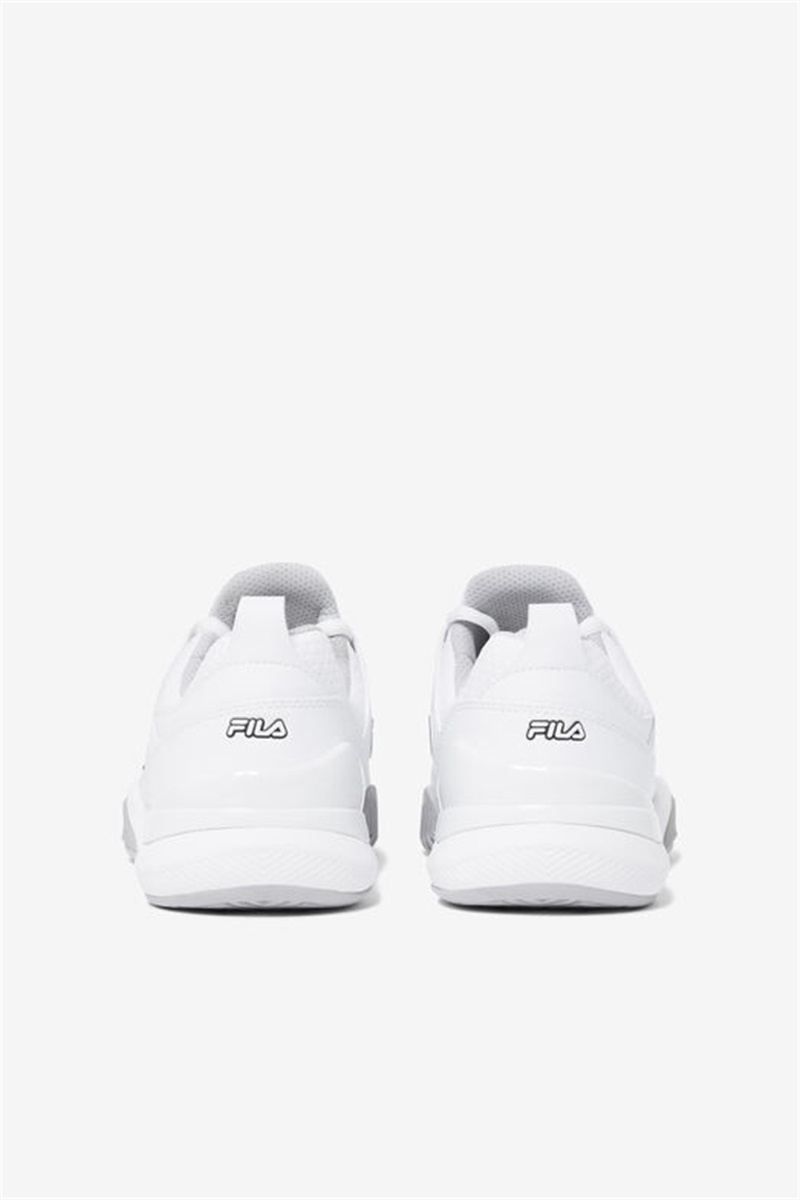 White / Black / Grey Women's Fila Speedserve Energized Tennis Shoes | Saudi Arabia-154860