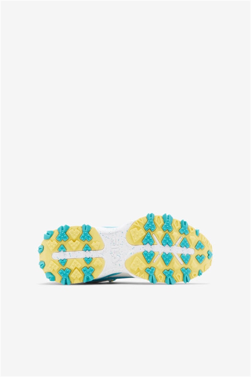 White / Blue Kids' Fila Oakmont Tr Shoes | Saudi Arabia-651478