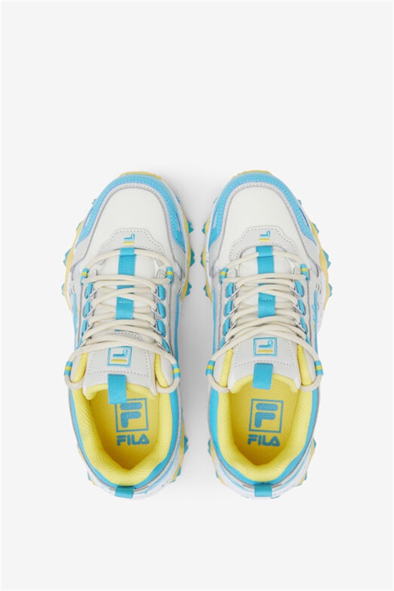 White / Blue Kids' Fila Oakmont Tr Shoes | Saudi Arabia-651478