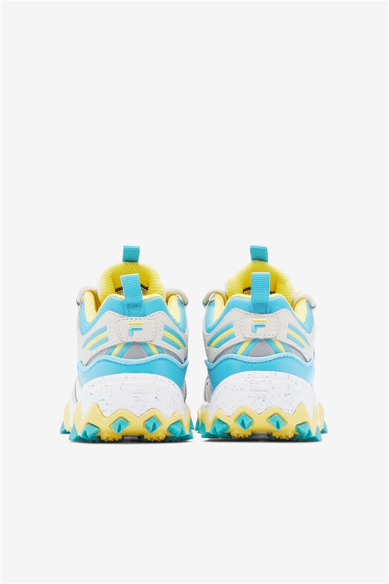 White / Blue Kids' Fila Oakmont Tr Shoes | Saudi Arabia-651478