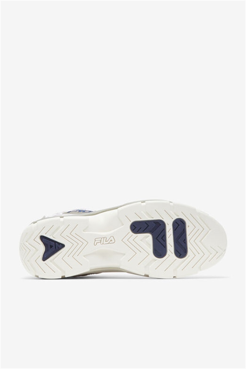 White / Grey / Navy Men's Fila Grant Hill 2 Sneakers | Saudi Arabia-354872