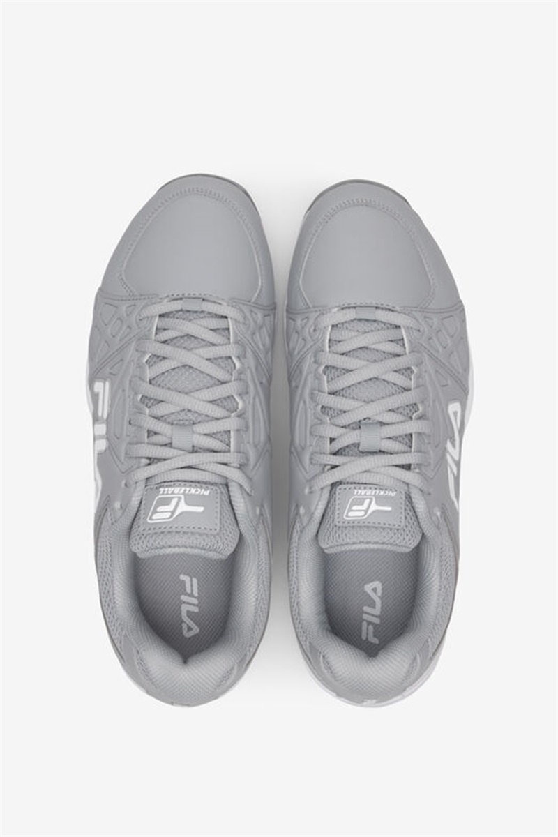 White / Metal Silver Women's Fila Double Bounce 3 Pickleball Shoes | Saudi Arabia-510739