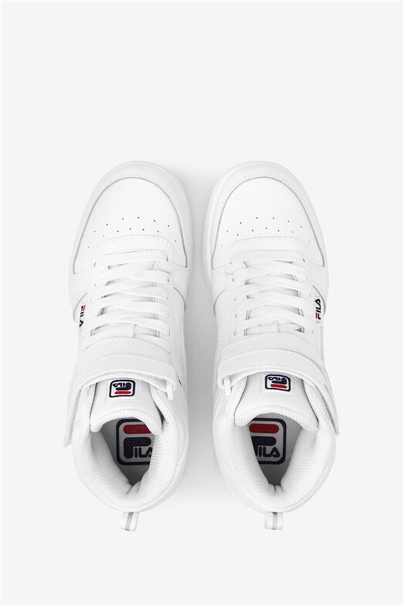 White / Navy / Red Kids' Fila F-14 Shoes | Saudi Arabia-925346