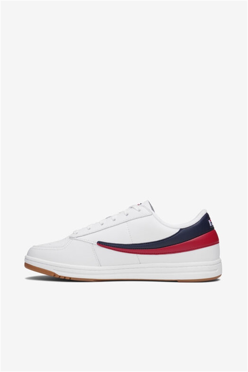 White / Navy / Red Men's Fila 88 Tennis Shoes | Saudi Arabia-536021