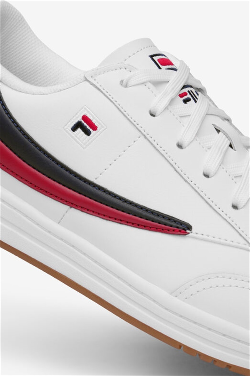 White / Navy / Red Men's Fila 88 Tennis Shoes | Saudi Arabia-536021