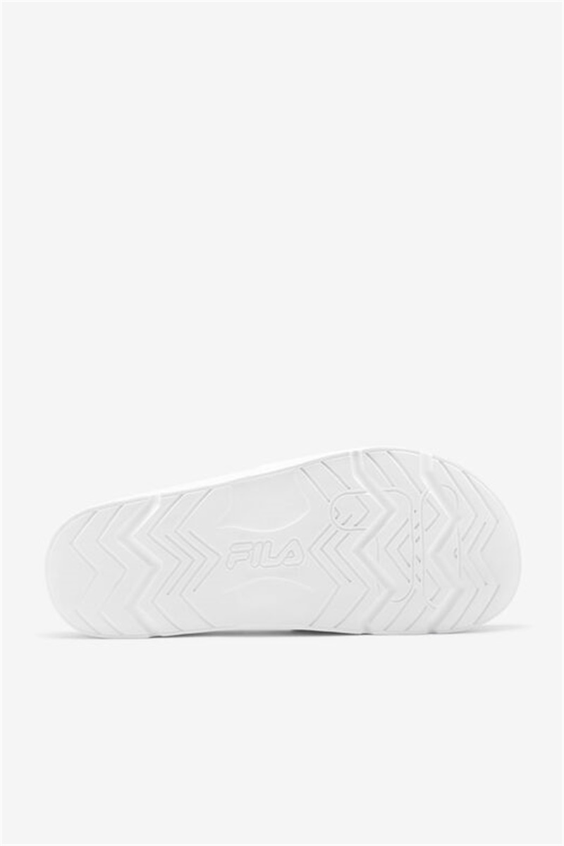 White / Navy / Red Men's Fila Drifter Slides | Saudi Arabia-725430