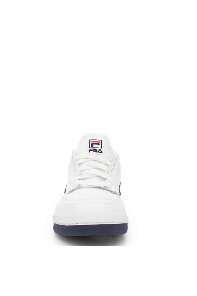 White / Navy / Red Men's Fila Original Tennis Shoes | Saudi Arabia-614823
