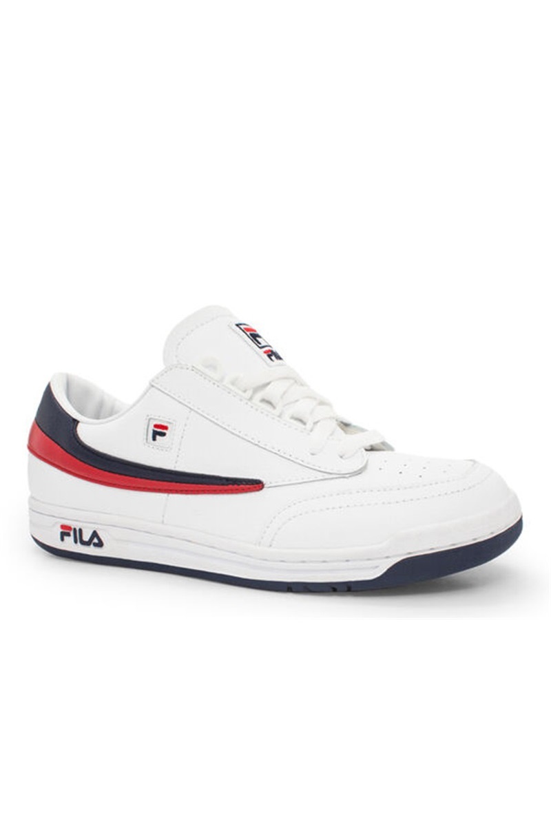 White / Navy / Red Men\'s Fila Original Tennis Shoes | Saudi Arabia-614823