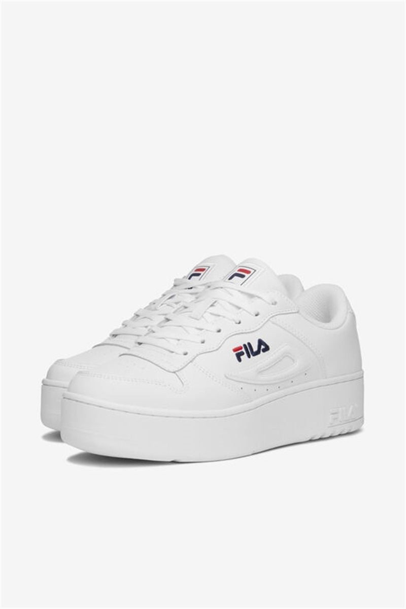 White / Navy / Red Women's Fila Fx-115 Sneakers | Saudi Arabia-812375