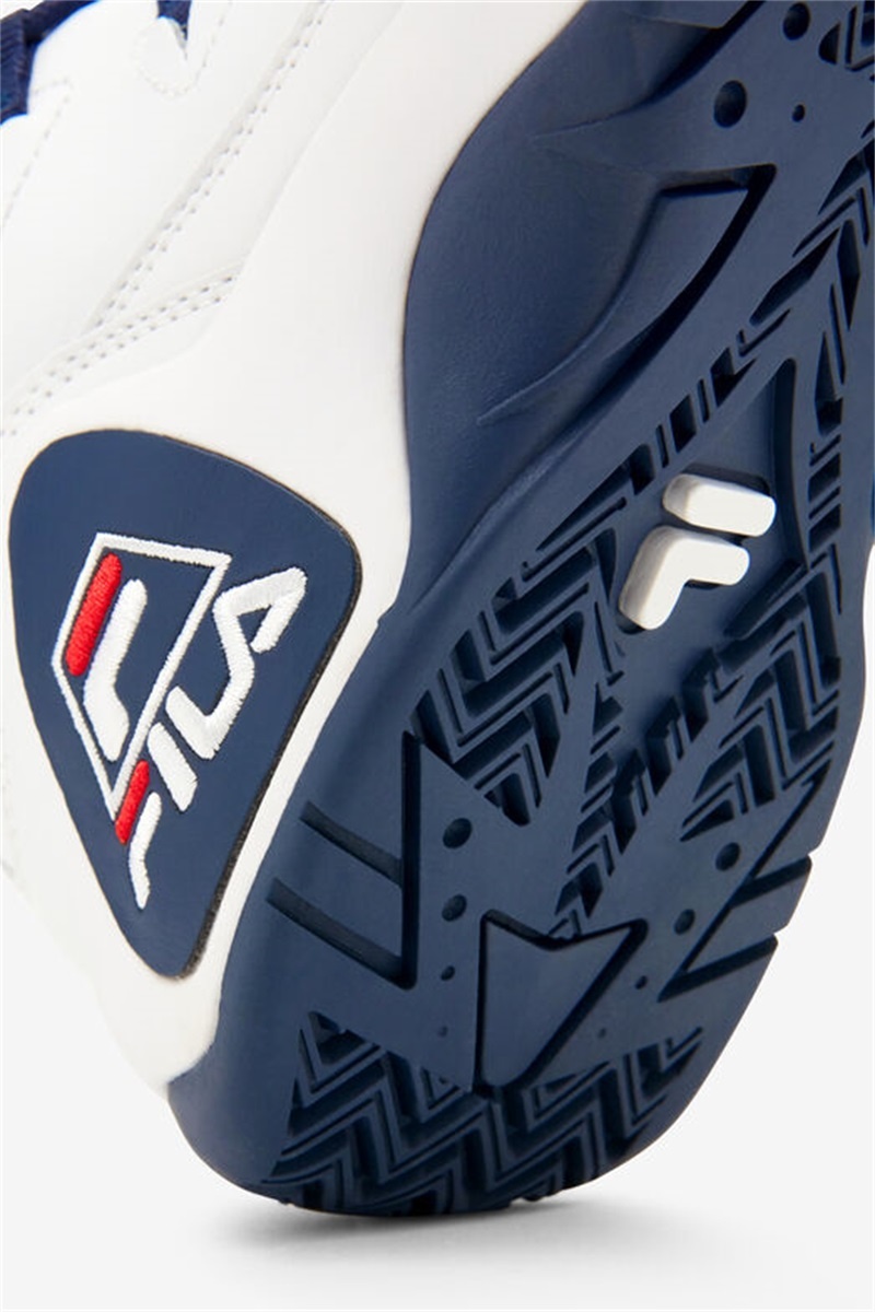White / Navy / Red Women's Fila Grant Hill 1 Sneakers | Saudi Arabia-130768