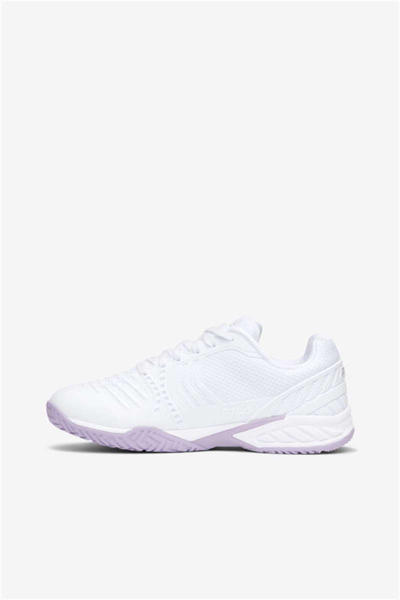 White / Purple Women's Fila Axilus 2 Energized Tennis Shoes | Saudi Arabia-164209