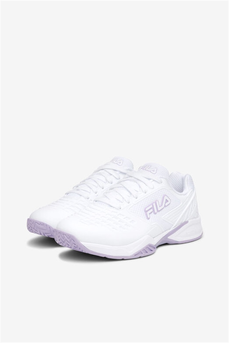 White / Purple Women's Fila Axilus 2 Energized Tennis Shoes | Saudi Arabia-164209