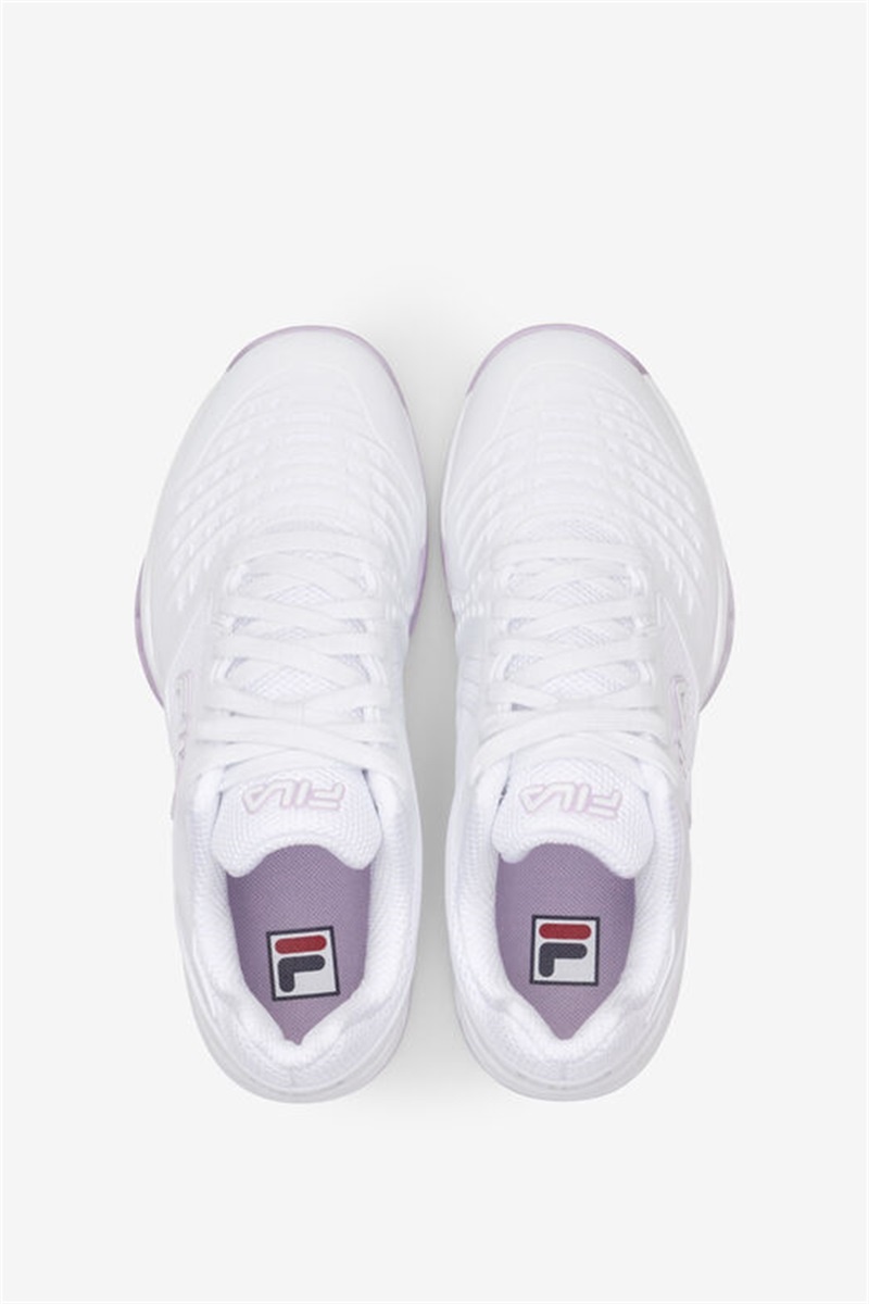 White / Purple Women's Fila Axilus 2 Energized Tennis Shoes | Saudi Arabia-164209
