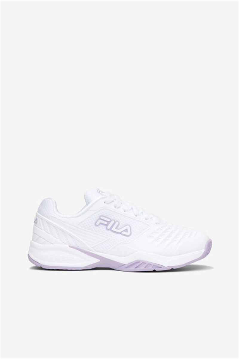 White / Purple Women\'s Fila Axilus 2 Energized Tennis Shoes | Saudi Arabia-164209
