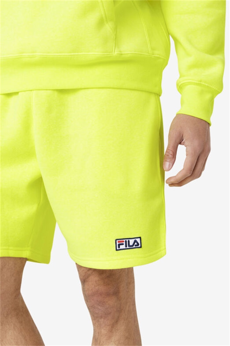 Yellow Men's Fila Kylan Shorts | Saudi Arabia-489263