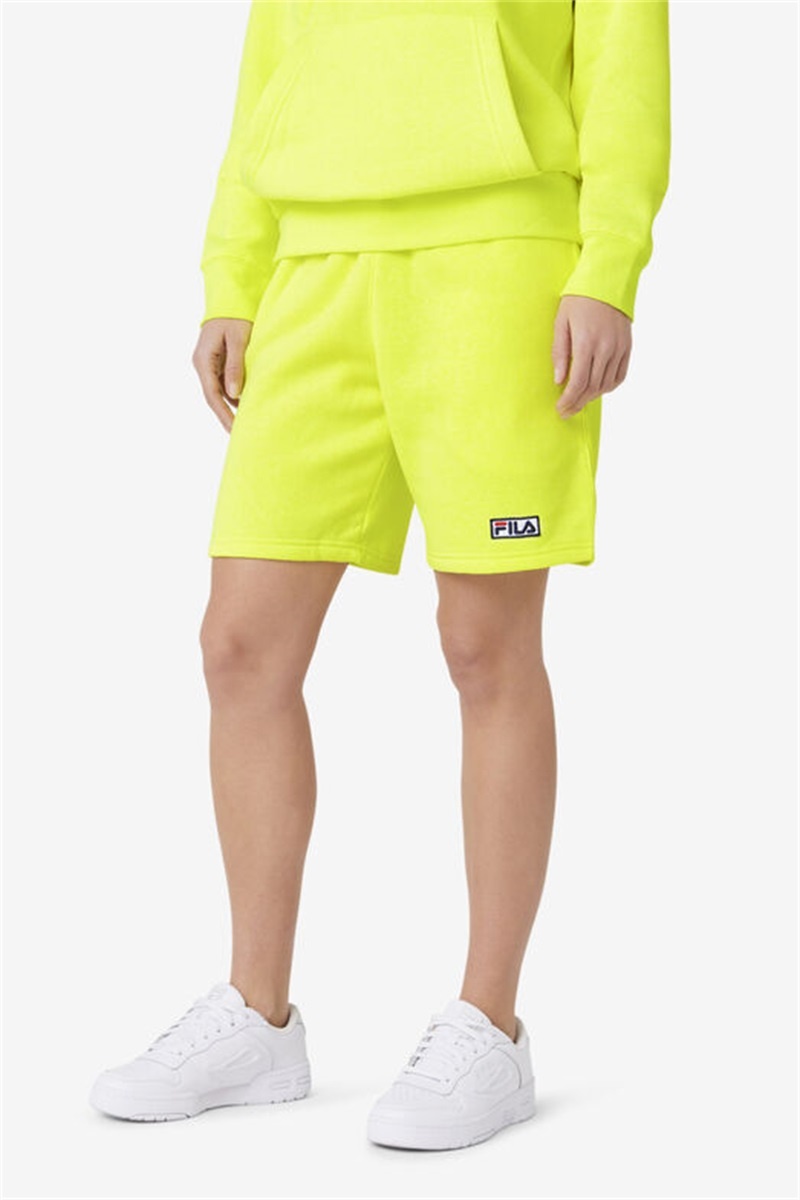 Yellow Men's Fila Kylan Shorts | Saudi Arabia-489263