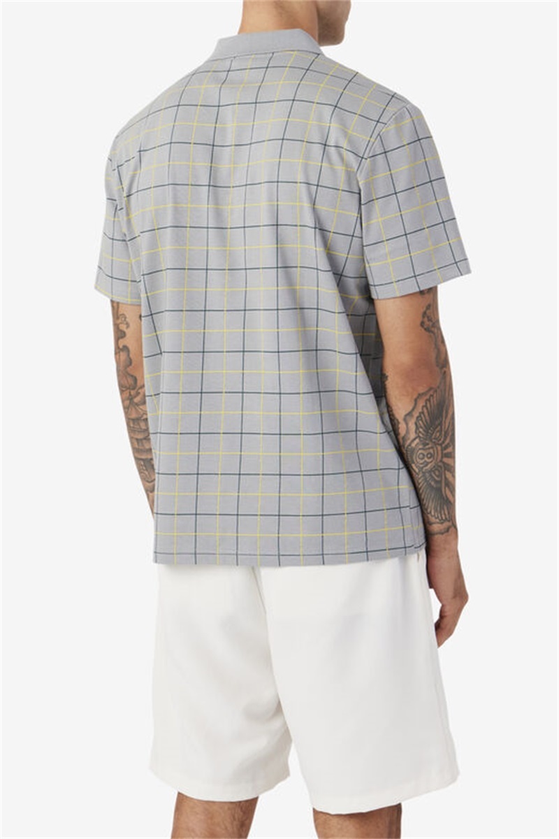 Yellow Men's Fila Mand Polo Shirts | Saudi Arabia-256907