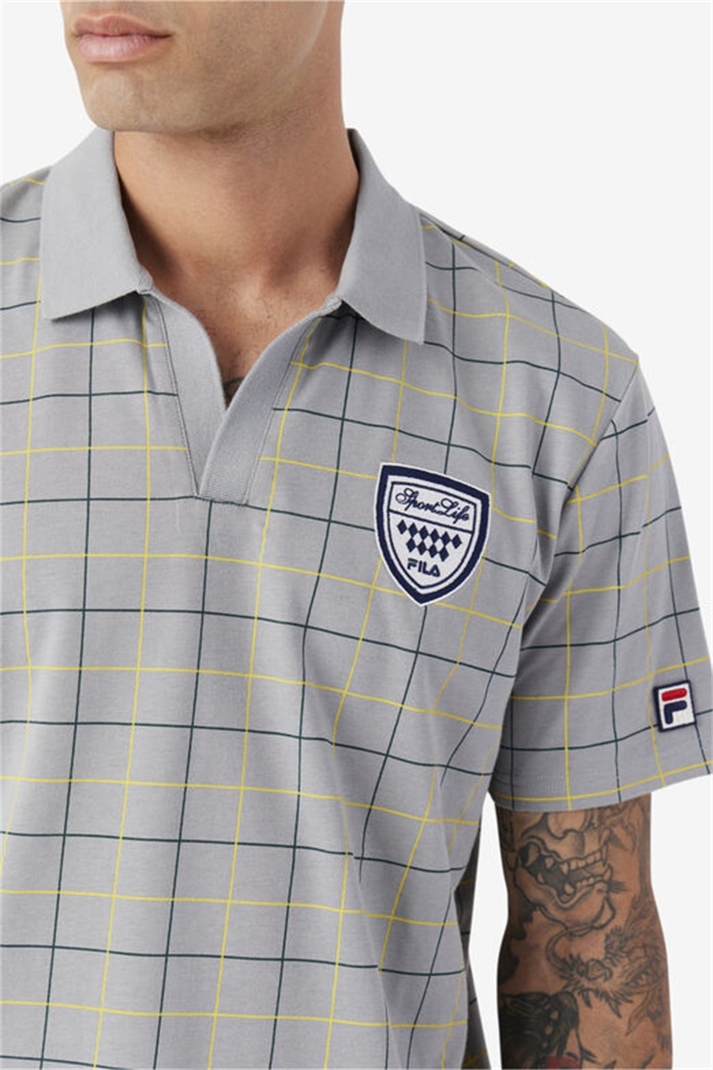 Yellow Men's Fila Mand Polo Shirts | Saudi Arabia-256907