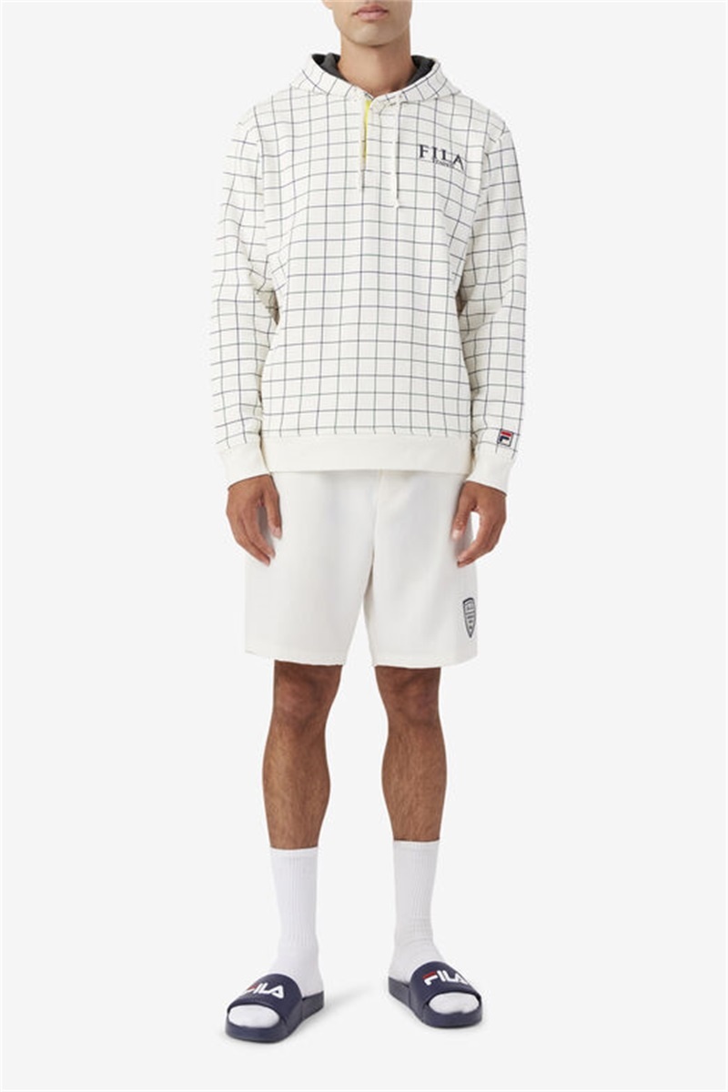 Yellow Men's Fila Rish Hoodie | Saudi Arabia-670258