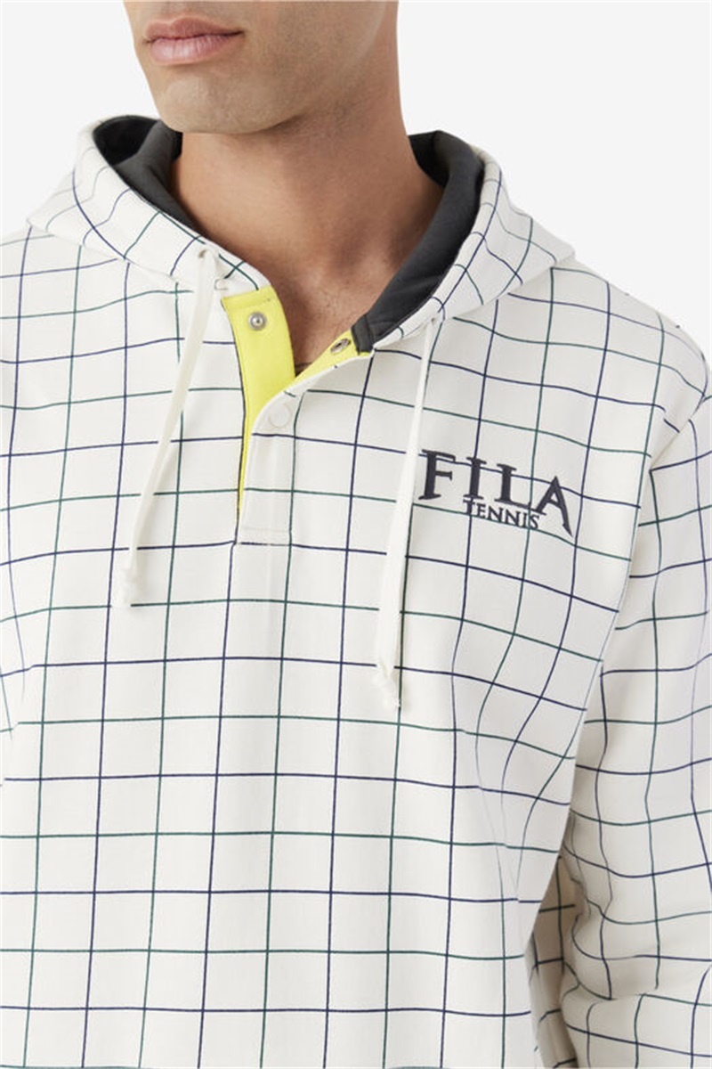 Yellow Men's Fila Rish Hoodie | Saudi Arabia-670258