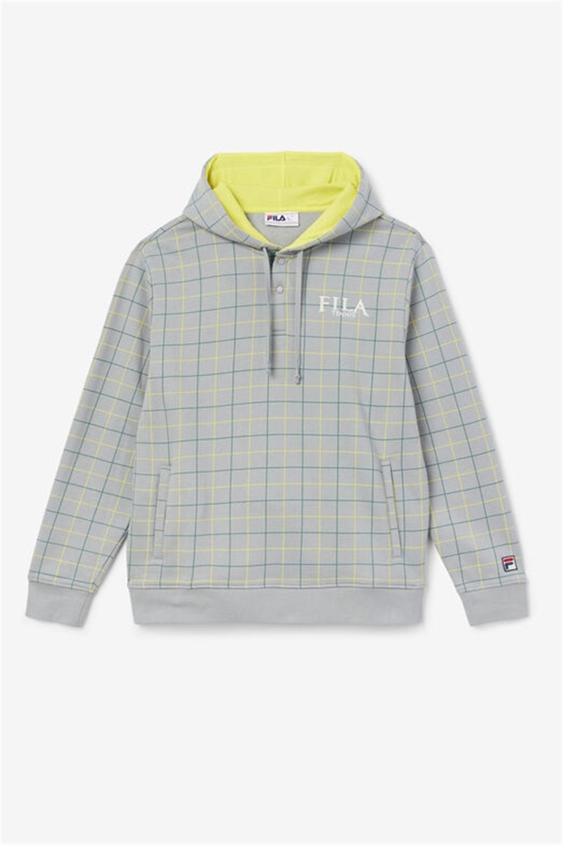 Yellow Men\'s Fila Rish Hoodie | Saudi Arabia-064398