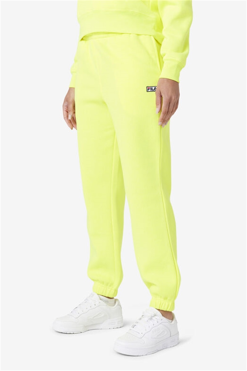 Yellow Women's Fila Lassie Joggers | Saudi Arabia-405981