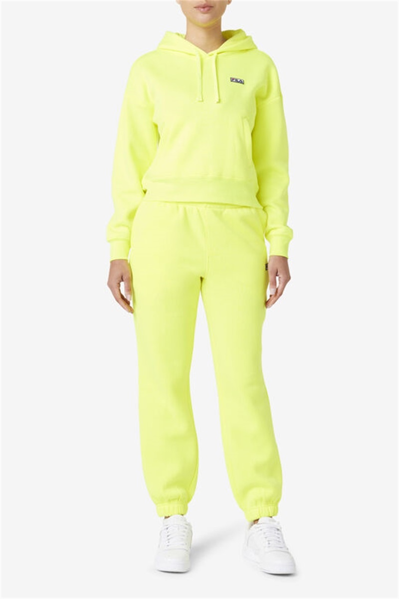 Yellow Women's Fila Lassie Joggers | Saudi Arabia-405981