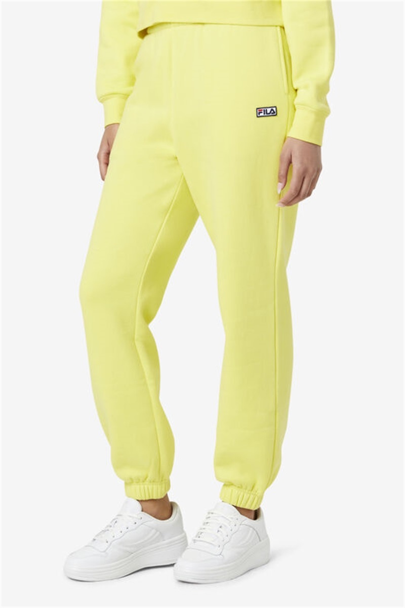 Yellow Women's Fila Lassie Joggers | Saudi Arabia-805674