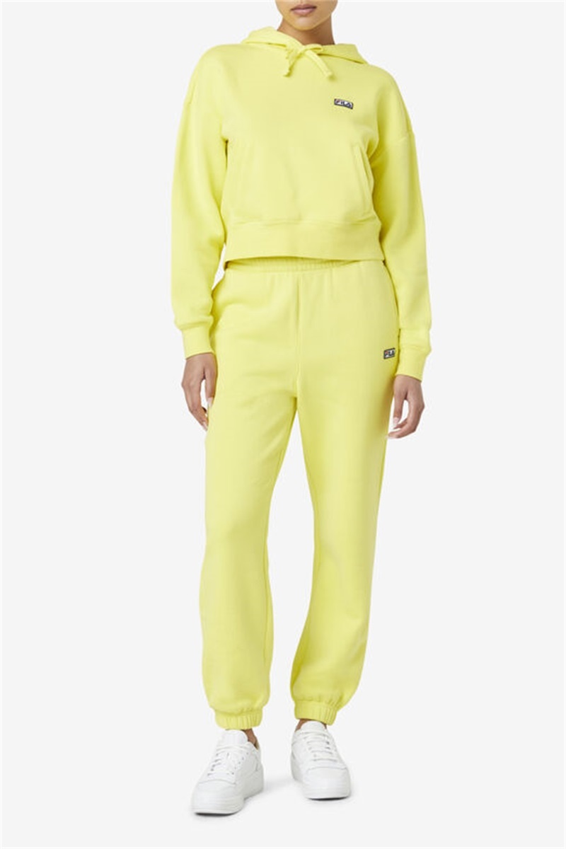Yellow Women's Fila Lassie Joggers | Saudi Arabia-805674
