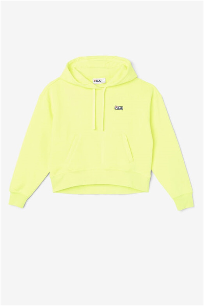 Yellow Women\'s Fila Marina Hoodie | Saudi Arabia-462073