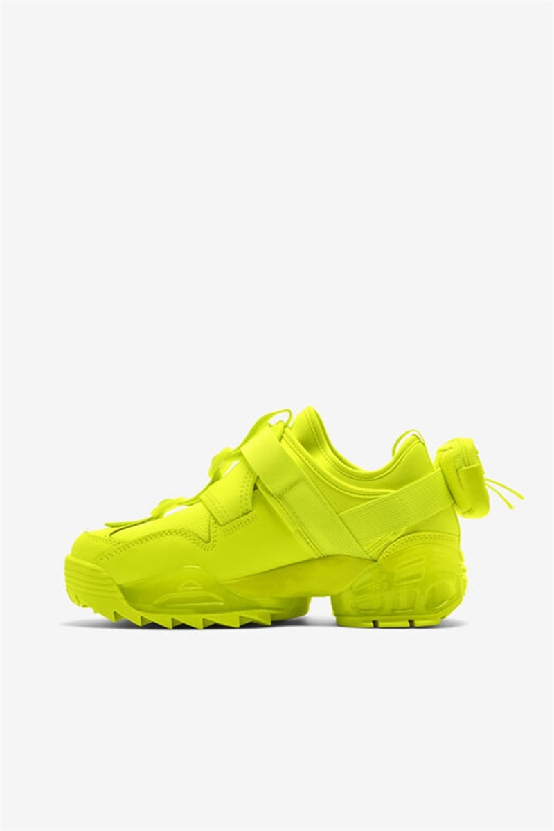 Yellow Women's Fila Unit V2 Sneakers | Saudi Arabia-568709