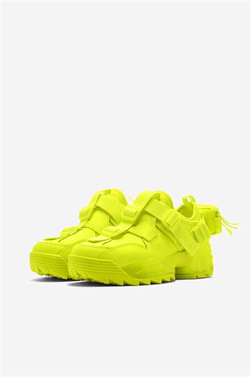 Yellow Women's Fila Unit V2 Sneakers | Saudi Arabia-568709
