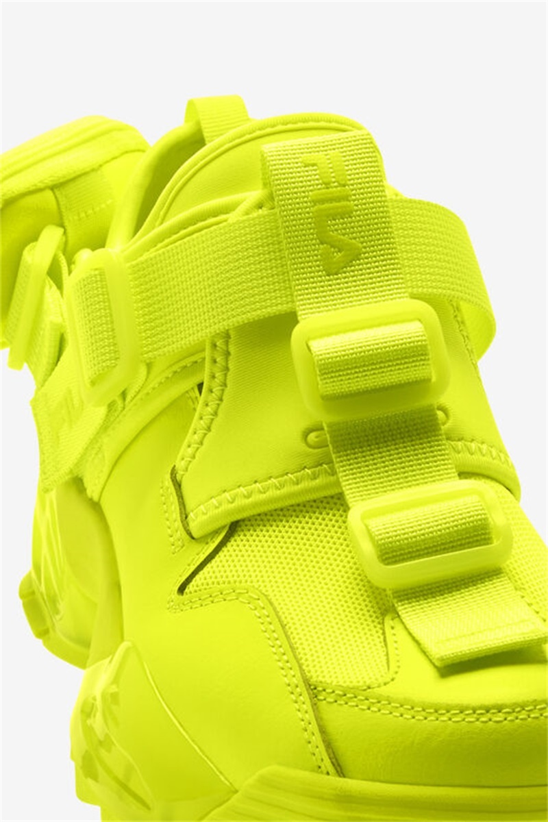 Yellow Women's Fila Unit V2 Sneakers | Saudi Arabia-568709