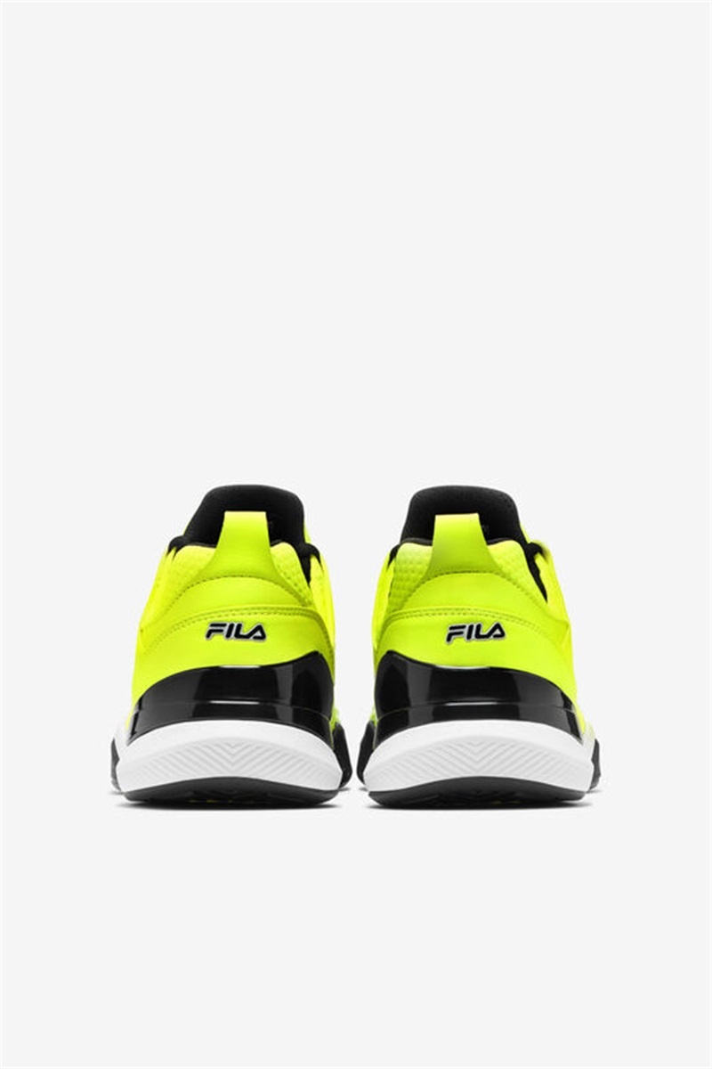 Yellow / Black / White Men's Fila Speedserve Energized Tennis Shoes | Saudi Arabia-906238