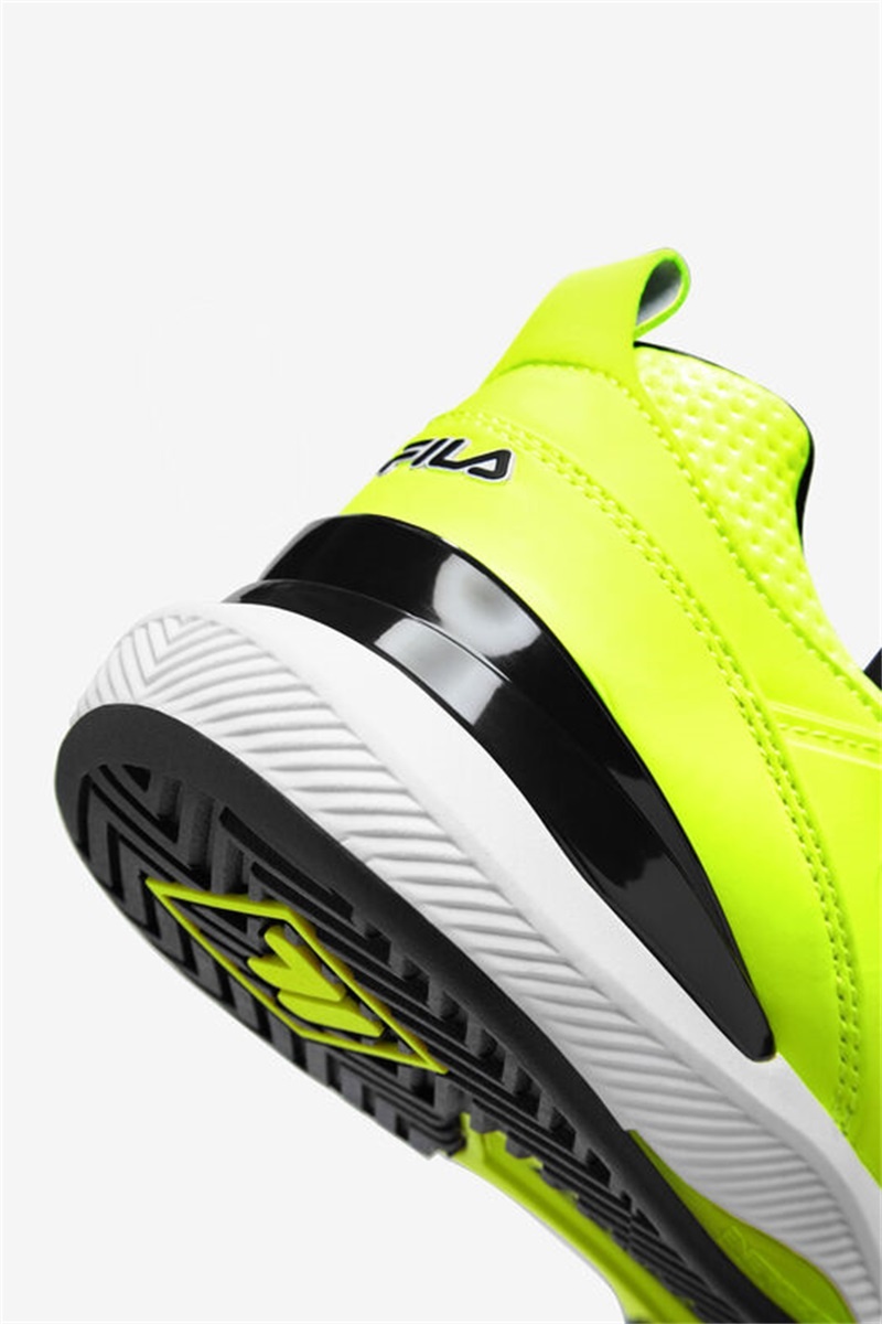Yellow / Black / White Men's Fila Speedserve Energized Tennis Shoes | Saudi Arabia-906238