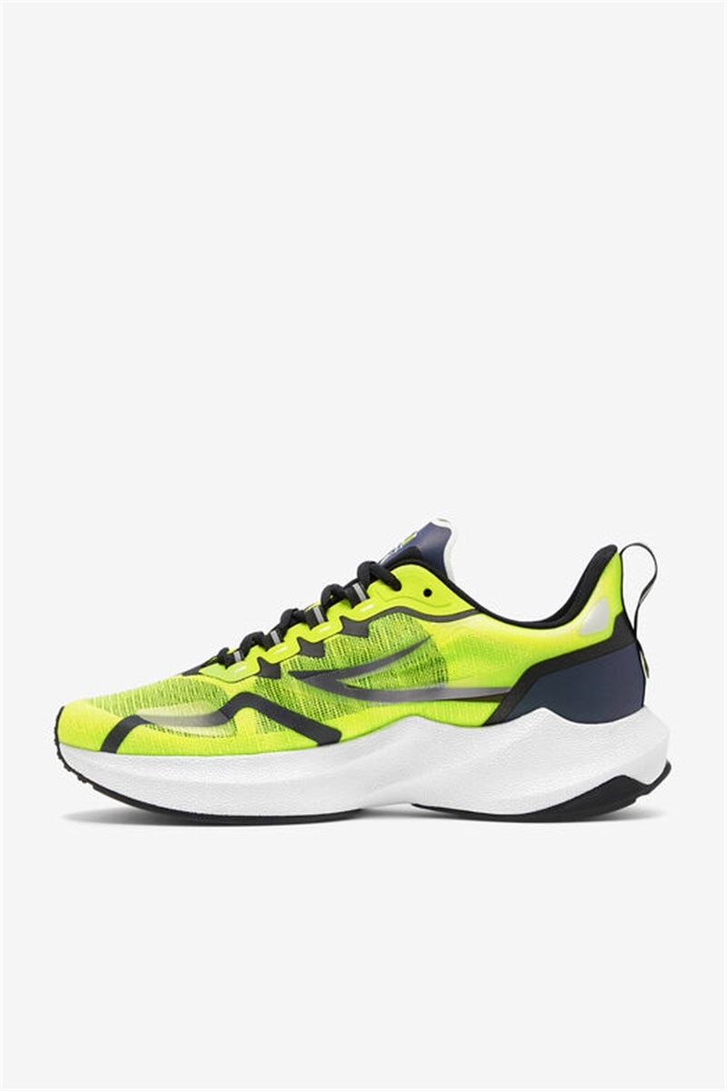 Yellow / Black / White Men's Fila Tactik 3 Impulse Shoes | Saudi Arabia-312690