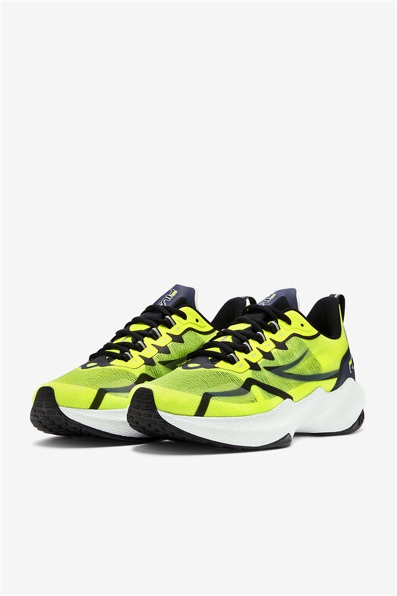 Yellow / Black / White Men's Fila Tactik 3 Impulse Shoes | Saudi Arabia-312690